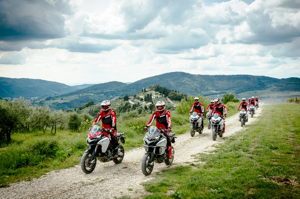 Ducati DRE Enduro, tour in Toscana